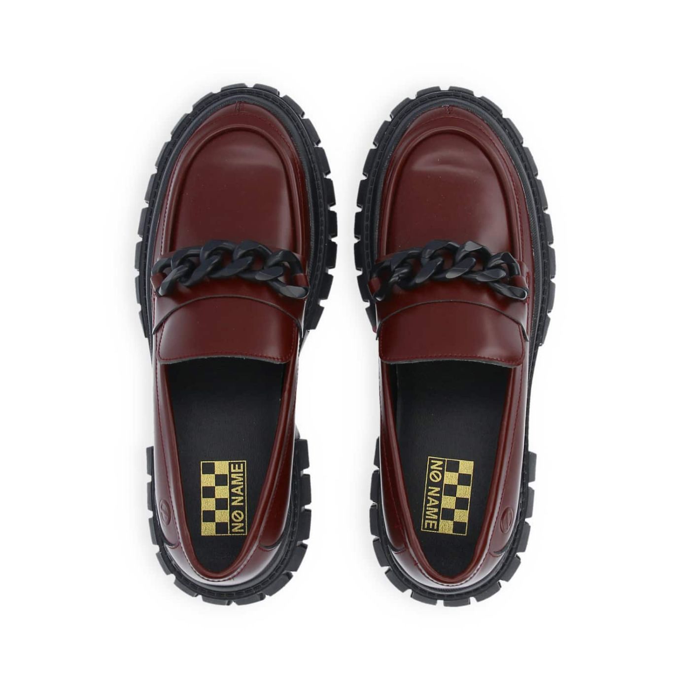 GRAVITEE MOC - BOX CALF - BORDEAUX SOLE BLACK